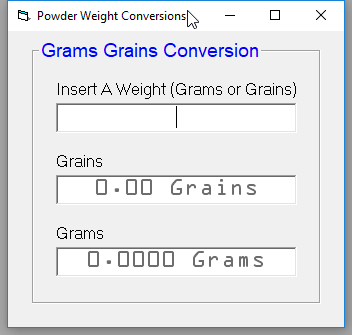 Grams Grains 1