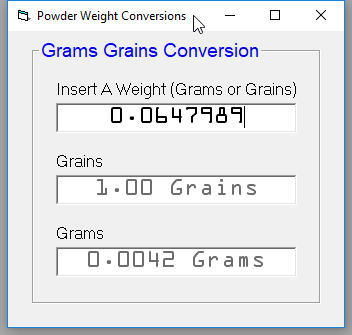 Grams Grains 3